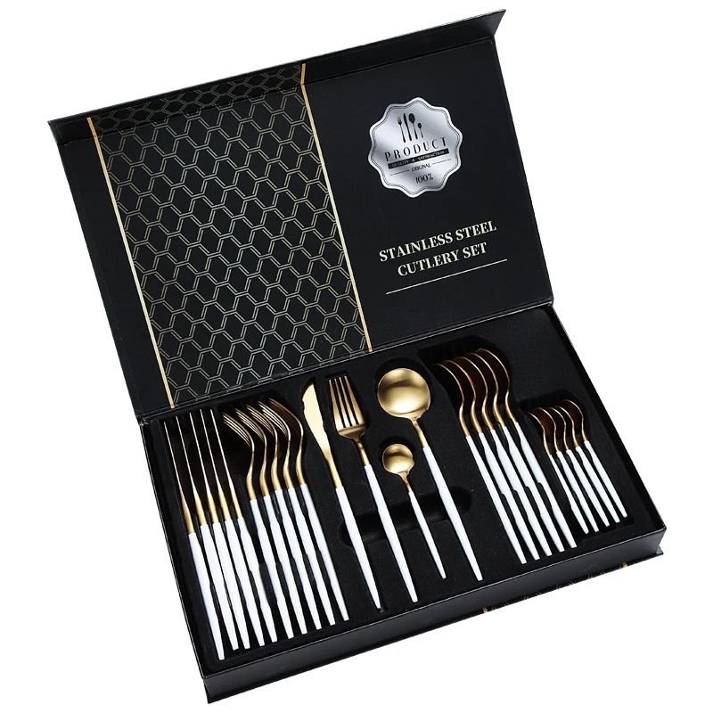 24pcs Cutlery set in box