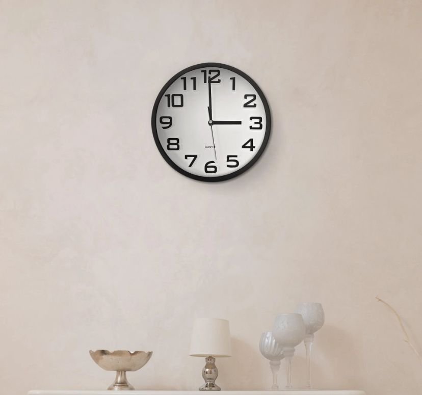 Wall Clock Plain MOQ 120 pcs. FOB π¨π³ $1.90 - Image 2