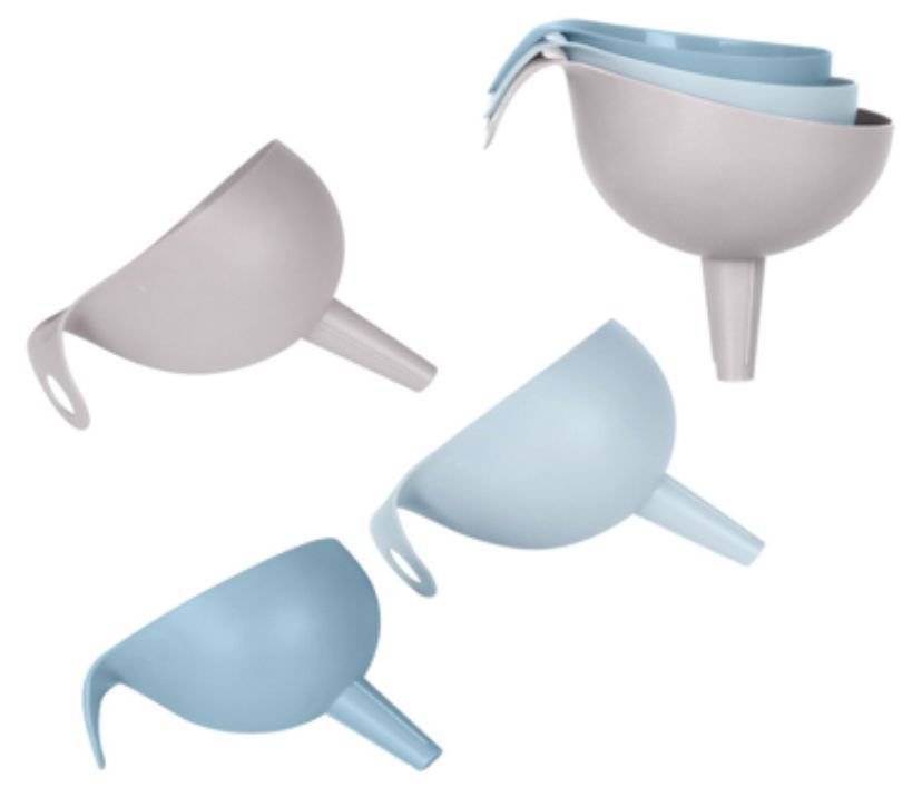 3-Piece Plastic Funnel Set MOQ 240 sets. FOB π¨π³ $0.45 per set - Image 3