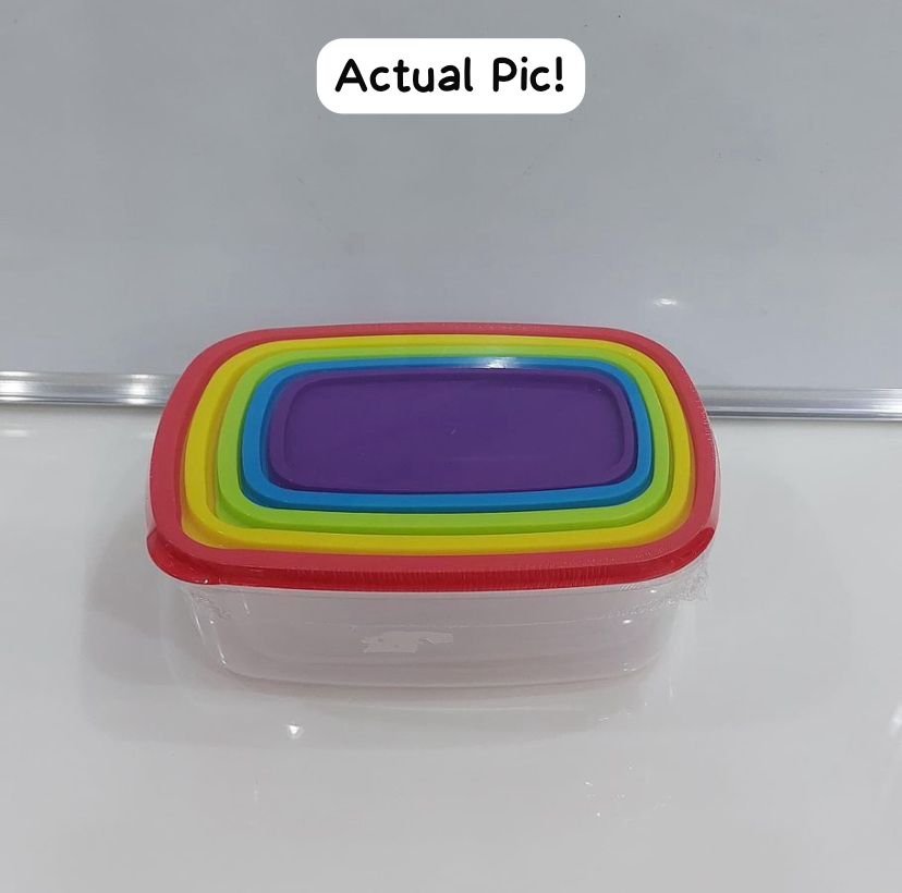 5pc Rectangle Containers MOQ 240 sets. FOB π¨π³ $1.10 per set - Image 2