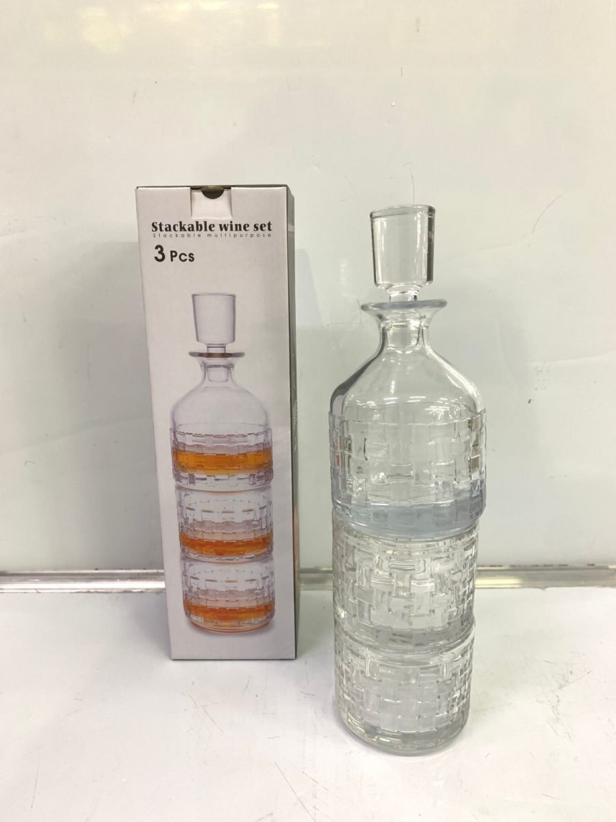 3pc Decantor Set MOQ 144 pcs . FOB π¨π³ $3.35 - Image 2