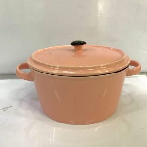 Ceramic Pink Casserole MOQ 120 pcs. FOB π¨π³ $4.00
