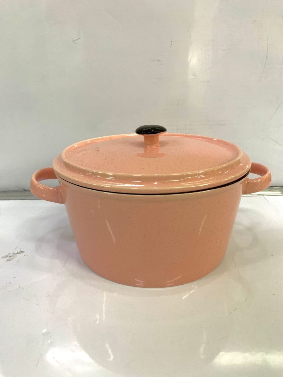 Ceramic Pink Casserole MOQ 120 pcs. FOB π¨π³ $4.00