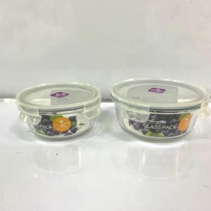 Large Round Glass Containers MOQ 200pcs each size. FOB π¨π³ $1.15