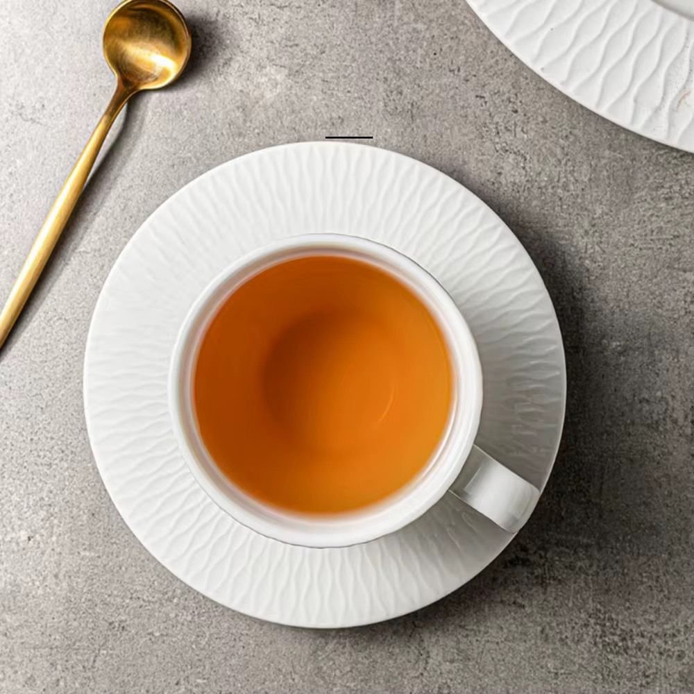 Ceramic Cup and Saucer MOQ 180 sets. FOB π¨π³ $4.60 per set