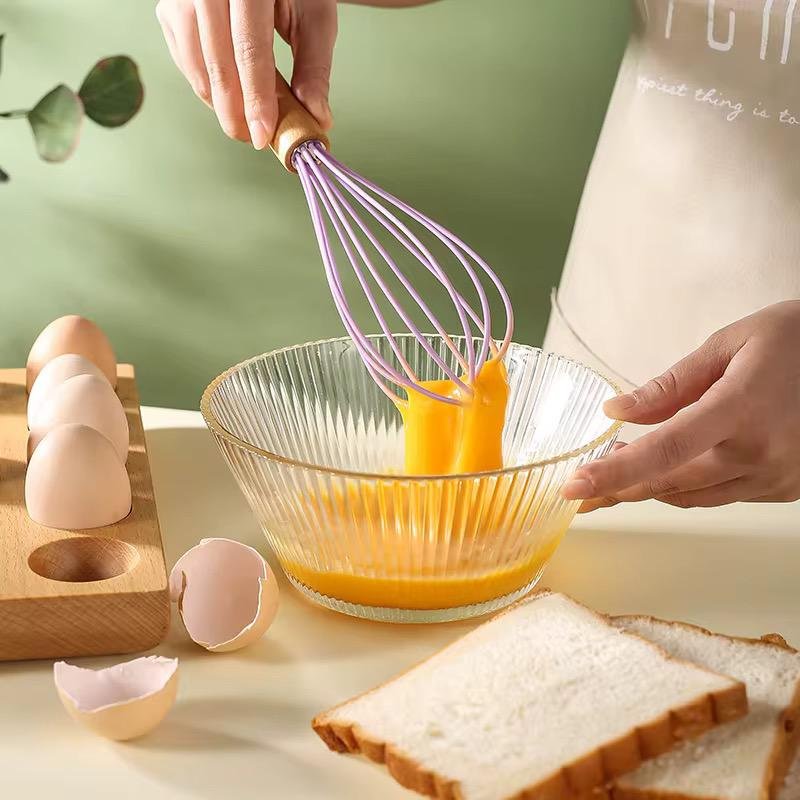 Silicone Whisk with Wooden Handle MOQ 240 pcs . FOB π¨π³ $0.40 - Image 4
