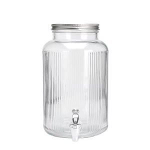 Glass Juice Dispenser MOQ 60. FOB 🇨🇳 $3.40