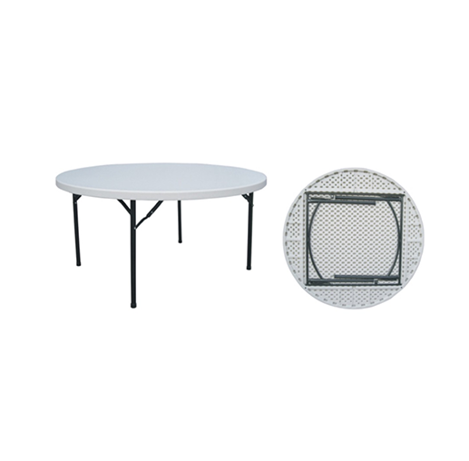 Round 1.5m folding table