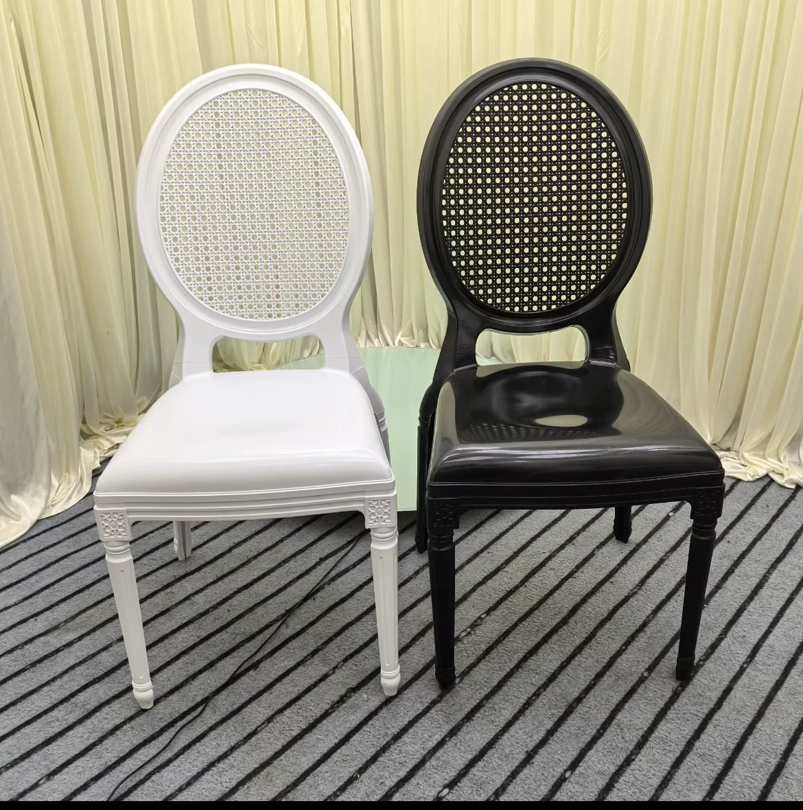 Plastic chairs !
