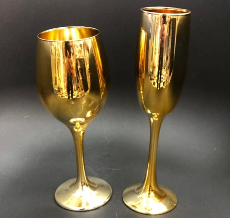 6pc wine or 6pc champagne glass set
