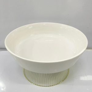 2pc Ceramic Black Plate set