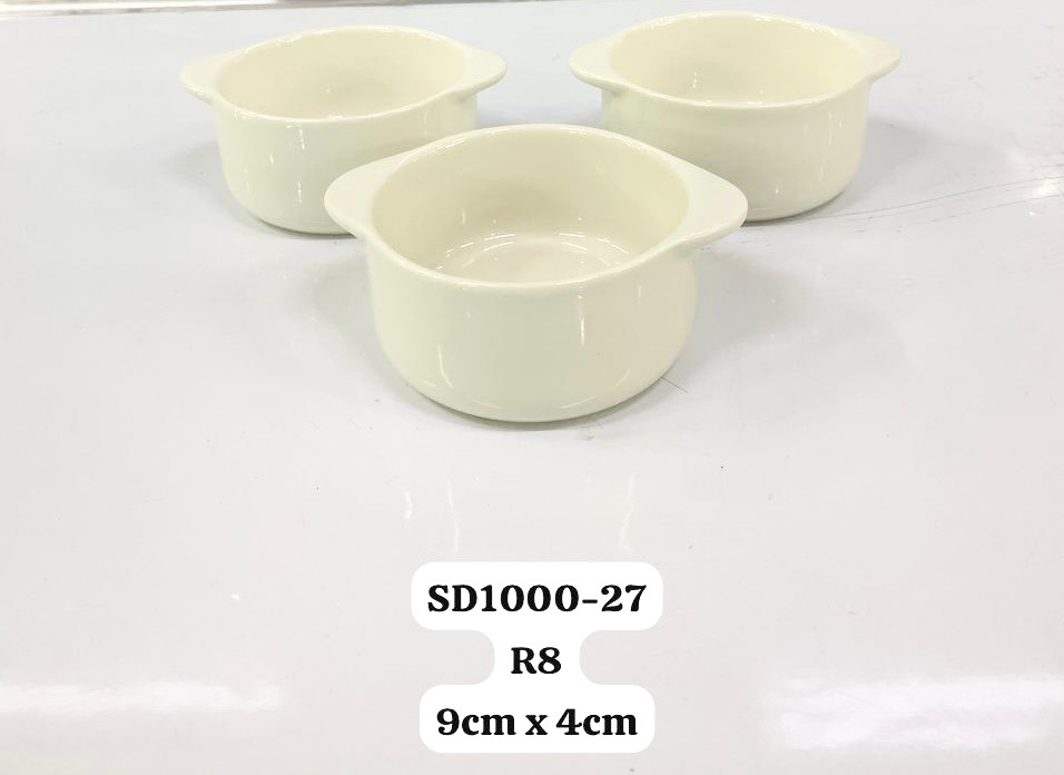 Round small bowls