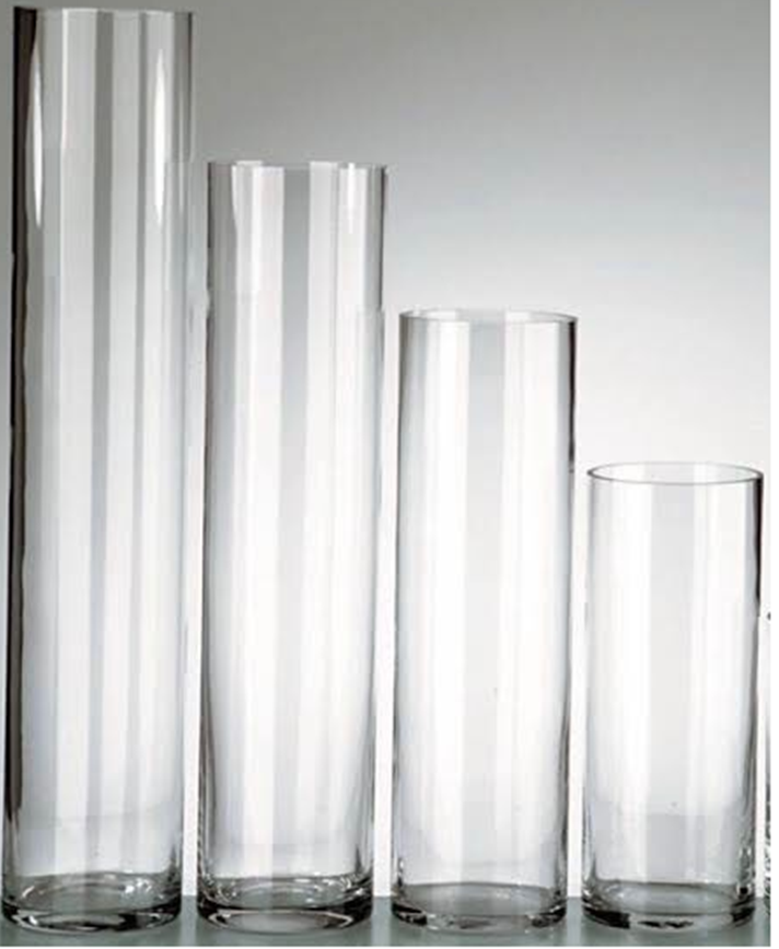 Cylinder vases
