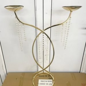2arm metal FLower stand