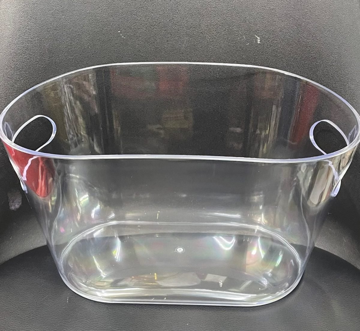 Acrylic Oval clear Ice Bucket