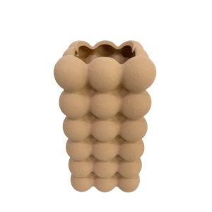 Ceramic Vase SQ Khaki