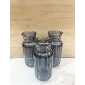 Ceramic Vase Grey 5*13cm