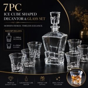 7pcs Decanter & Glass set